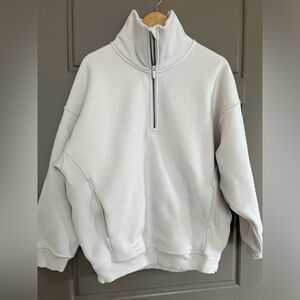 Like New Scuba Oversized Funnel-Neck Half Zip by Lululemon